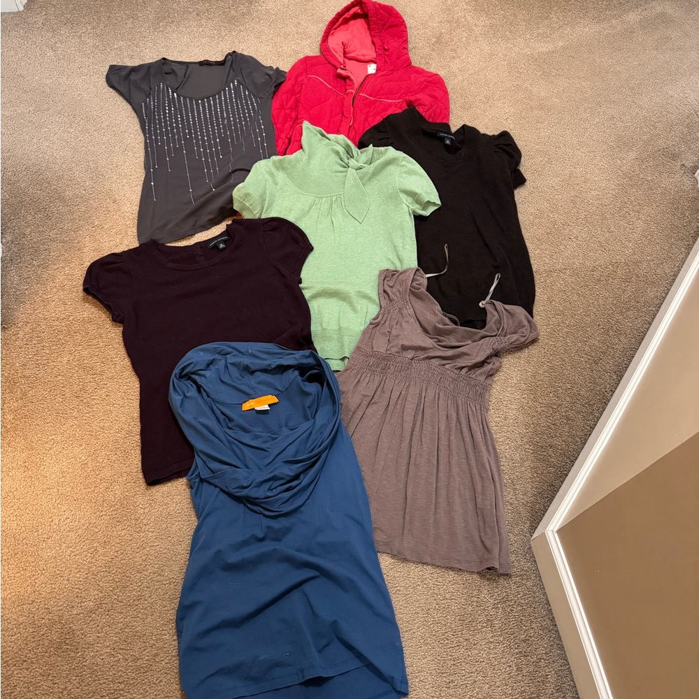 Women’s size xs top/jacket 7 item bundle